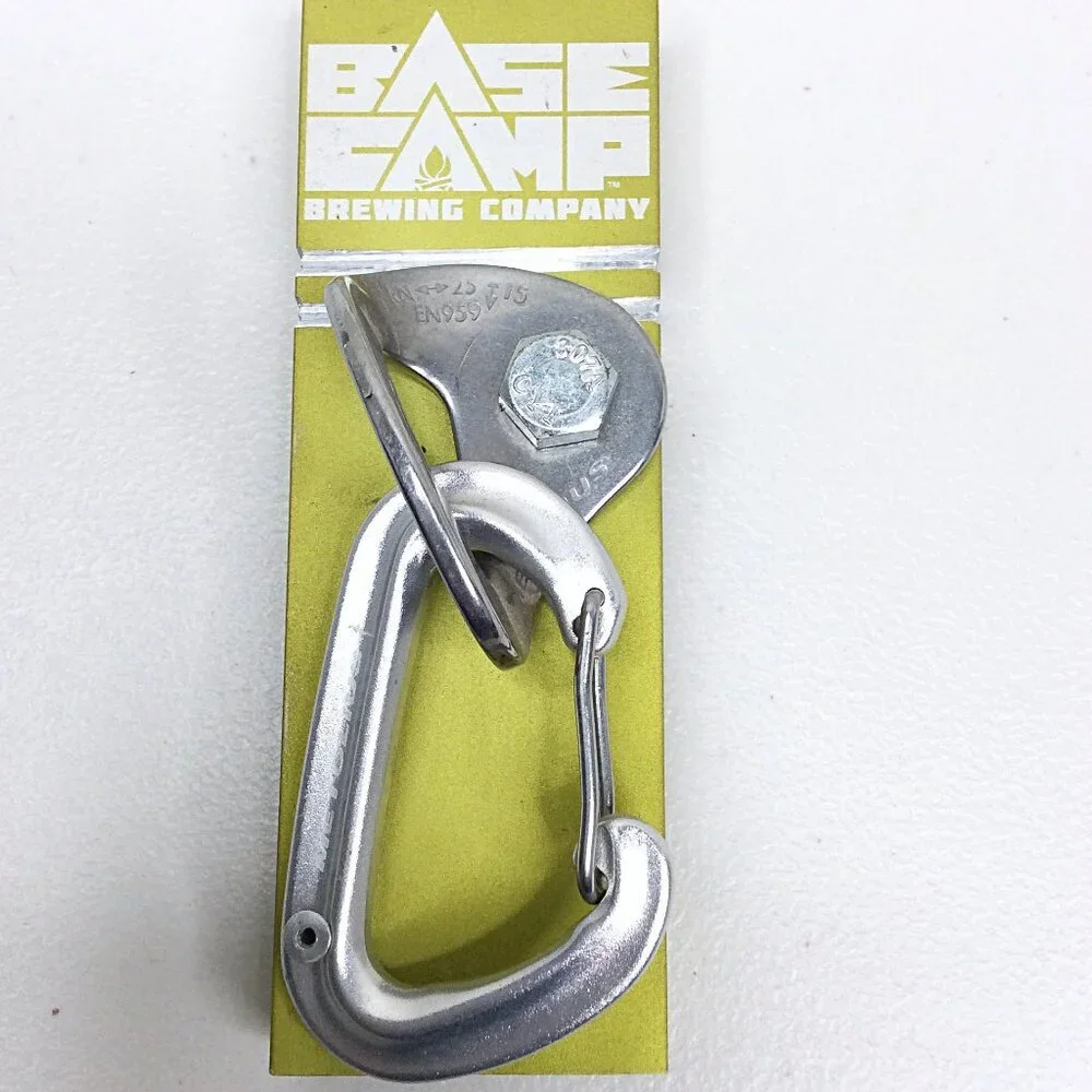 Base‎ Camp Brewing Company Tap Handle Uncommon RARE Carabiner Portland Oregon